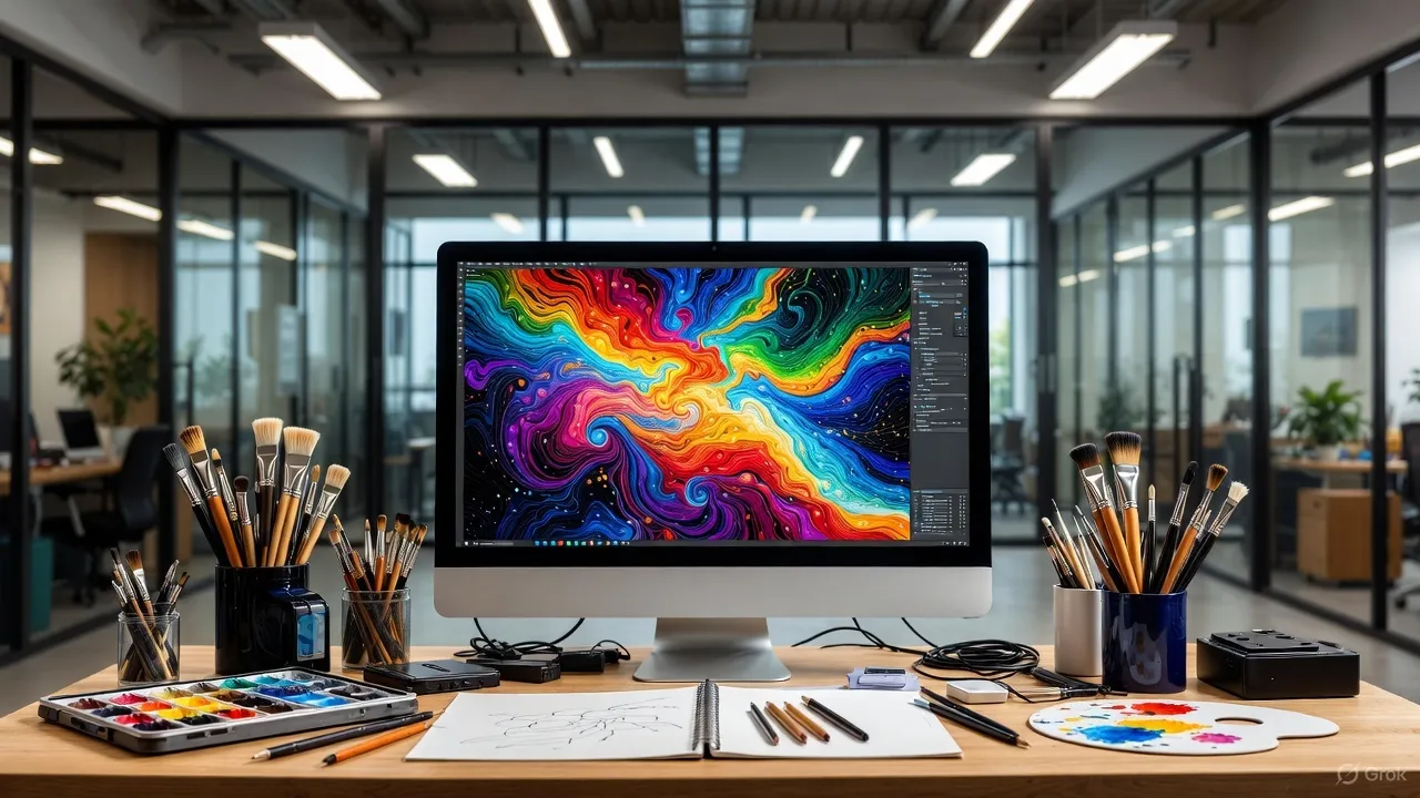 Gen AI vs Traditional Art