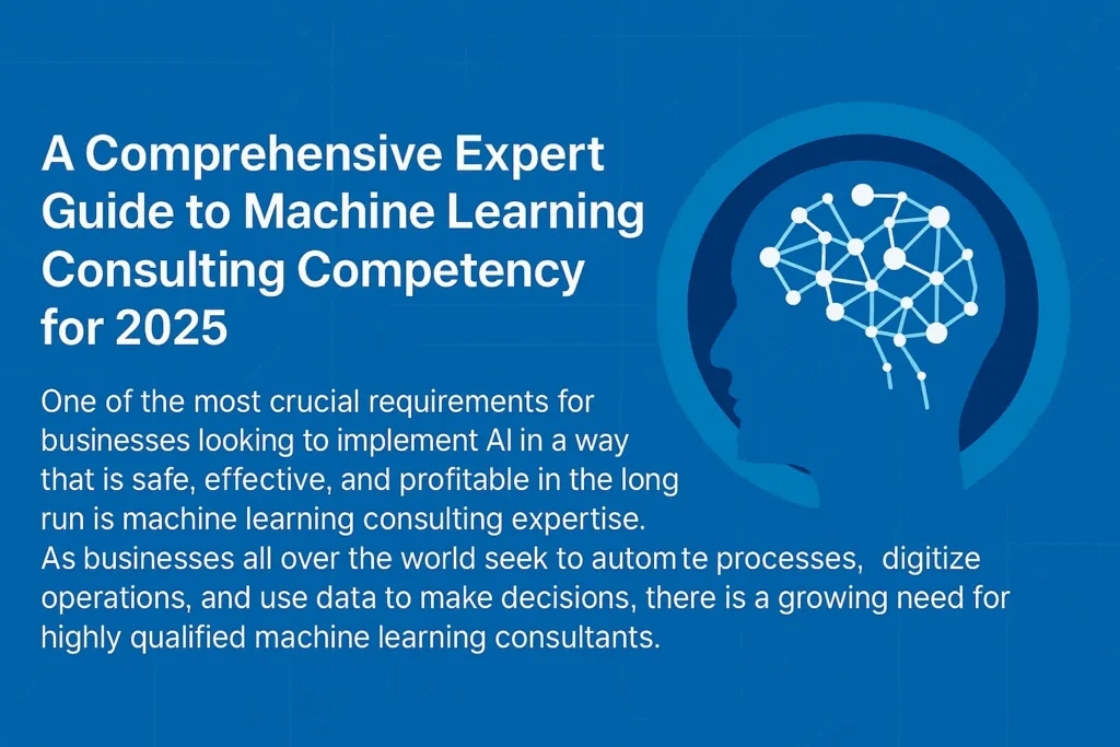 machine learning consulting competency