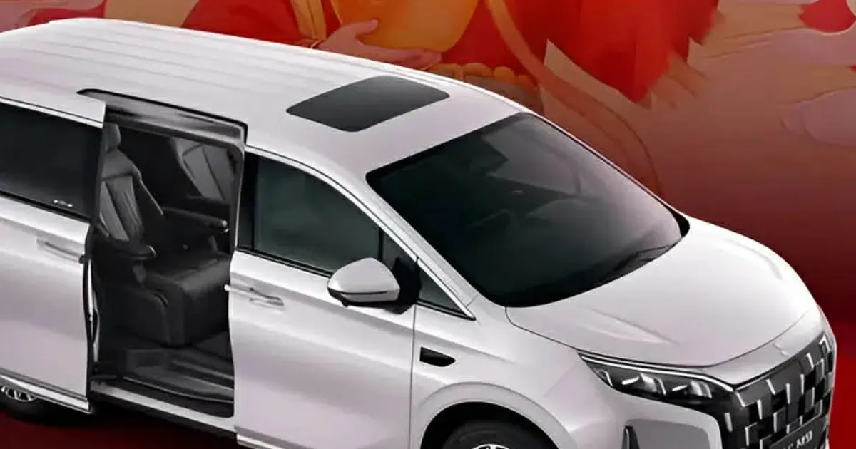 BYD revealed Linghui M9 MPV official images for the ride-hailing market