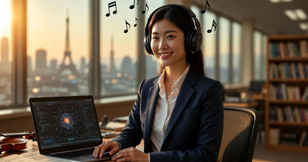 Study Abroad in AI Technology: Classical Music & Workplace Styling