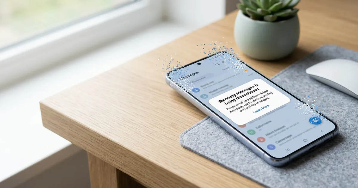 samsung messages app discontinued