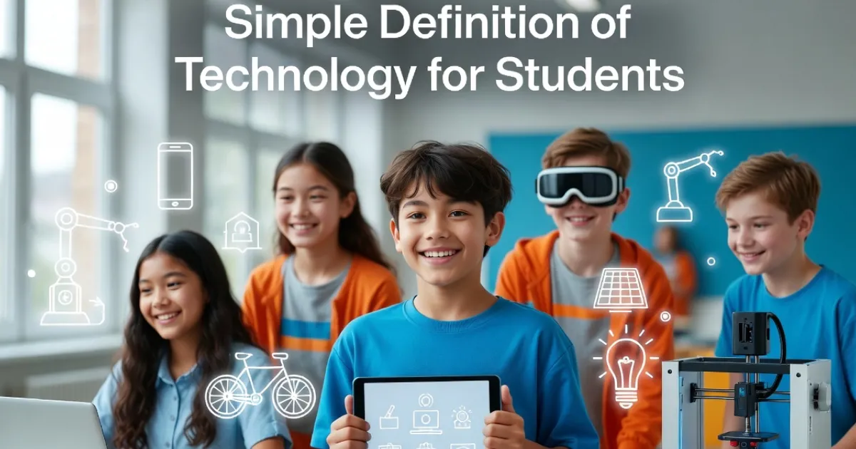 simple definition of technology for students