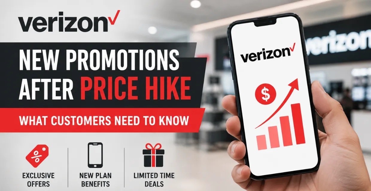 verizon introduces new promotions following a price increase for plans