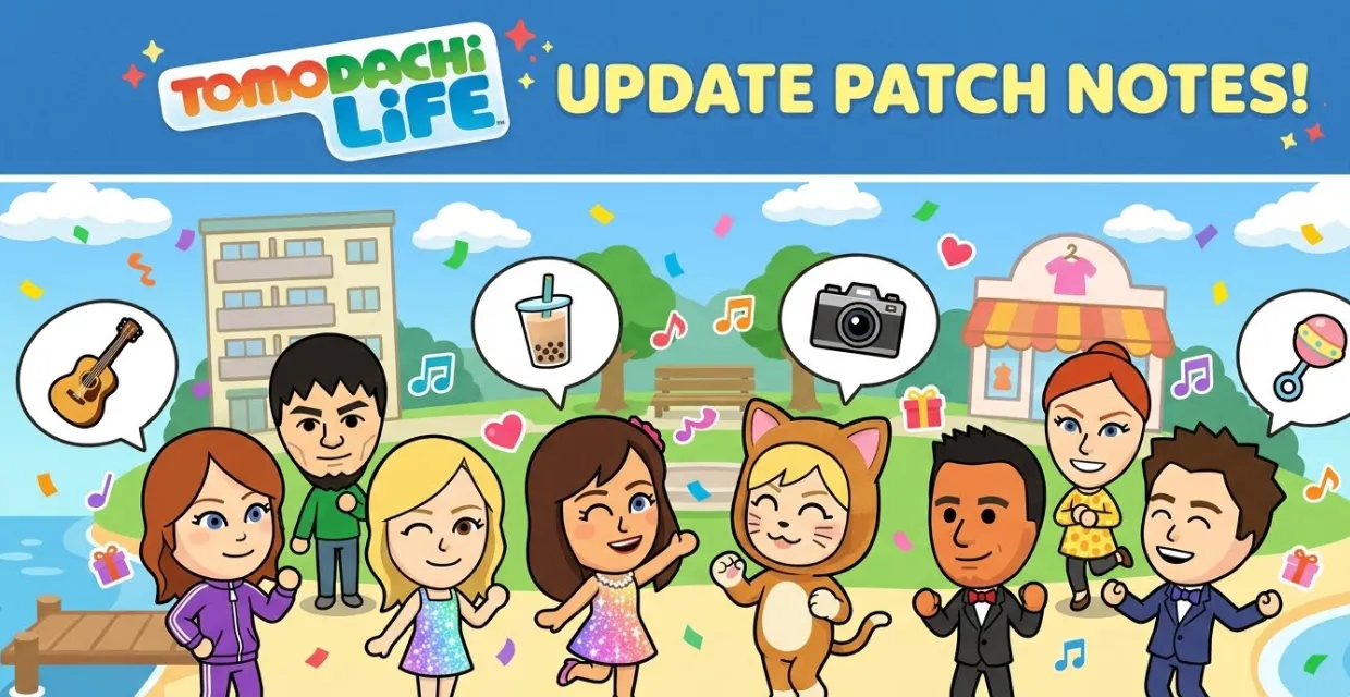 tomodachi life update patch notes